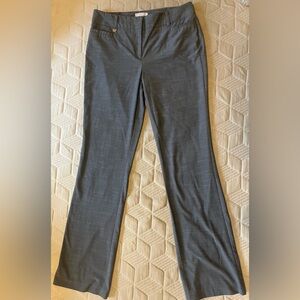 New York & Company Gray Women’s Dress Pants - Classic Straight Leg Size 8 Tall